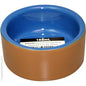 PET ONE PET BOWL TERRACOTTA AND BLUE GLAZE 185ML