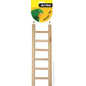 AVIE ONE BIRD TOY WOODEN LADDER 9 STEPS