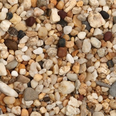 AQUA ONE NATURAL GRAVEL MULTI BROWN 4-6MM 2KG