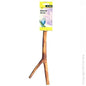 AVI ONE BIRD PERCH NATURAL WOOD 25CM