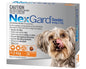 NEXGARD FOR DOGS ORANGE 2 TO 4KG 6 PACK - PAMPERED PETZ HORNSBY