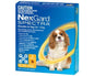 NEXGARD SPECTRA YELLOW 3.6KG TO 7.5KG 3PK - PAMPERED PETZ HORNSBY