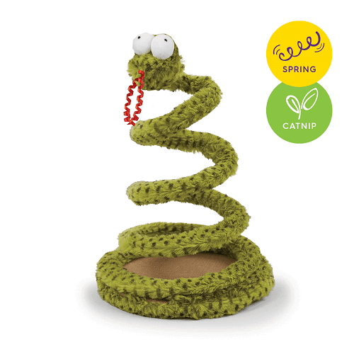 KAZOO CAT TOY SPRINGY SNAKE