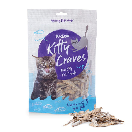 KAZOO KITTY CRAVES - ANCHOVIES - 100G