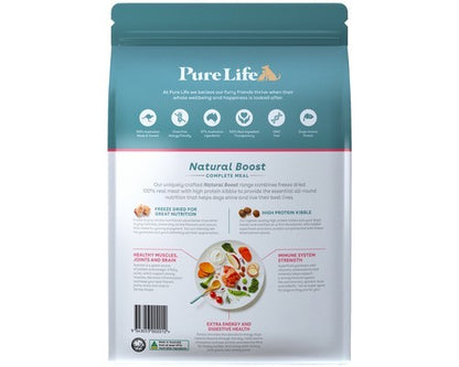 PURE LIFE NATURAL BOOST DRY ADULT DOG FOOD SALMON 1.8KG