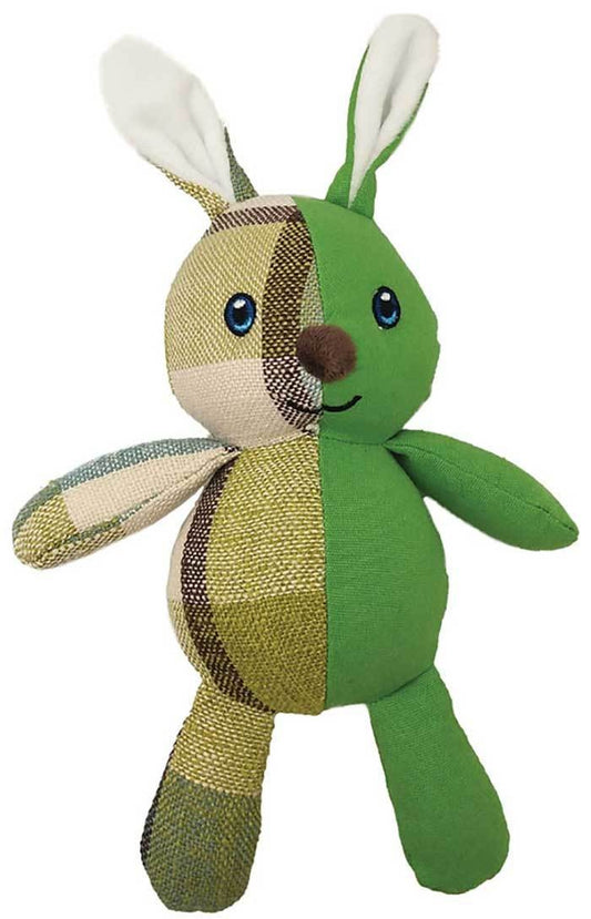 FURRY FACE CHECKMATES PLUSH RABBIT 23CM