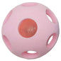 FURRY FACE DOG TOYS LIL PUPS FLASHING BALL PINK