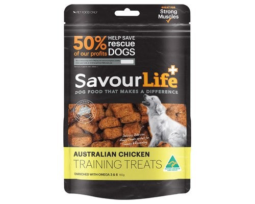 SAVOURLIFE AUSTRALIAN CHICKEN TRAINING TREATS 165G