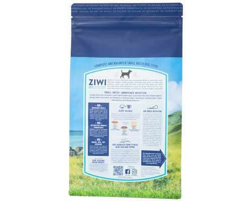 ZIWI PEAK DOG AIR DRIED MACKEREL & LAMB RECIPE 454G